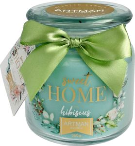 Artman świeca zapachowa Sweet Home Hibiscus słoik mały 1 sztuka 360g (989659) 1