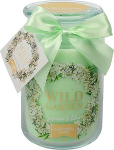 Artman świeca zapachowa Wild Garden Jasmine&Lilac słoik duży 1 sztuka 700g (989710) 1