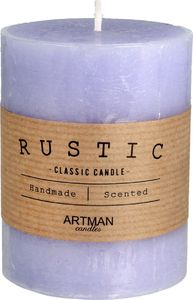 Artman Rustic Świeca zapachowa walec mały fioletowy 1 sztuka (987044) 1