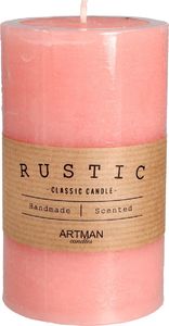 Artman Rustic świeca zapachowa walec średni różowy 1 sztuk (987068) 1