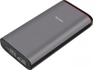 Powerbank Wesdar S59 20000mAh Grafitowy 2