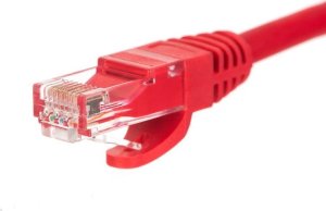 NetRack patchcord RJ45, osłonka zalewana, kat. 6 UTP, 5m czerwony (BZPAT56R) 2