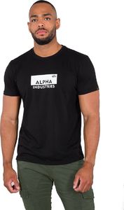 Alpha Industries Koszulka męska BOX Logo czarna r. M (198505-03) 1