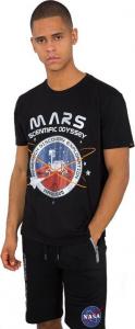 Alpha Industries Koszulka męska Mission To Mars czarna r. M (126531-03) 1