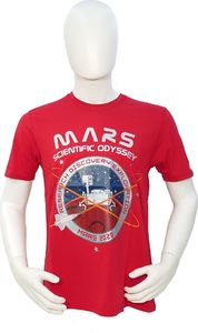 Alpha Industries Koszulka męska Mission To Mars czerwona r. L (126531-328) 1