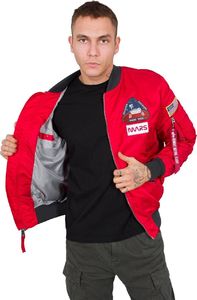 Kurtka męska Alpha Industries Kurtka męska MA-1 LW czerwona r. M (126106-328) 2