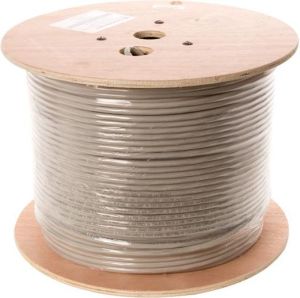 Linkbasic kabel instalacyjny skrętka FTP kat. 6A, drut 305m, 100% miedź, szpula (CLA04-SC6A) 2