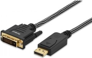 Kabel Ednet DisplayPort - DVI-D 3m czarny (84503) 1