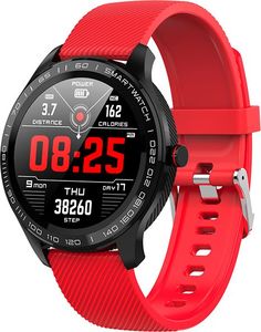 Smartwatch Watchmark Smartwatch Sportowy Czerwony Inteligentny Zegarek! 1