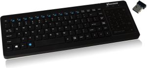 Klawiatura Vakoss Bezprzewodowa Czarna  (TK-525BK) 1