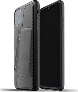 Mujjo Mujjo Full Leather Wallet etui skórzane do iPhone 11 Pro Max (czarne) 1