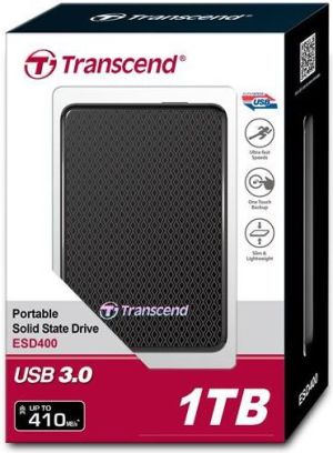 Dysk zewnętrzny SSD Transcend SSD 1 TB Czarny (TS1TESD400K) 6
