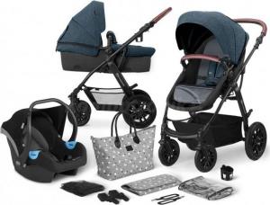Wózek KinderKraft  3w1 Xmoov denim 1