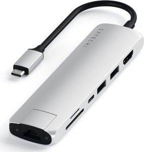 Stacja/replikator Satechi Multiport Slim Dock USB-C (ST-UCSMA3S) 1