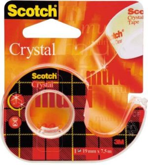 3M Taśma klejąca Scotch&reg Crystal Clear 19x7.5 mm (13K010A) 1