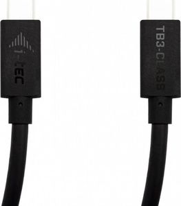 Kabel USB I-TEC USB-A - USB-C 1.5 m Czarny (TB3CBL150CM) 2