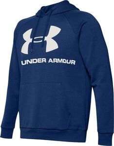 Under Armour Bluza męska Rival Fleece Sportstyle Logo Hoddie niebieska r. L (1345628 449) 1