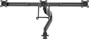 Neomounts Uchwyt biurkowy na 3 monitory 17" - 24" (NM-D775DX3BLACK) 3