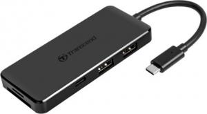 HUB USB Transcend 1x USB-C 1x USB-C PD  + 2x USB-A 3.2 Gen2 (TS-HUB5C) 2