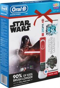 Szczoteczka Oral-B Vitality Kids D100 Star Wars + Case Czerwona 2