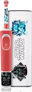 Szczoteczka Oral-B Vitality Kids D100 Star Wars + Case Czerwona 1