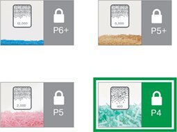 Niszczarka Leitz Home Office Slim P-4 4