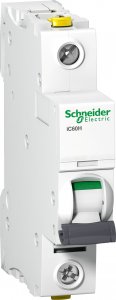 Schneider Electric Wyłącznik nadprądowy 1P B 20A 10kA AC iC60H-B20 A9F06120 1