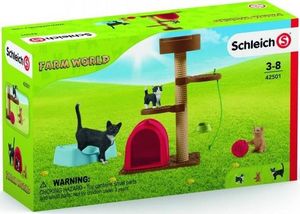 Figurka Schleich Kotki z akcesoriami do zabawy 1