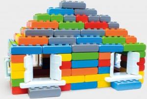 Marioinex Klocki Cegły Junior 140 Okna + Drzwi (902 387) 2