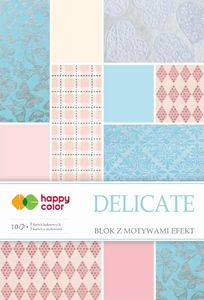 Happy Color Blok Effect Delicate 10 arkuszy HAPPY COLOR 1