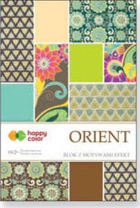 Happy Color Blok Effect Orient 10 arkuszy HAPPY COLOR 1