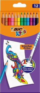 Bic Kredki ołówkowe Kids Evolution Illusion 12 kol BIC 1