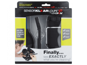 Lenspen Zestaw czyszczący SensorKlear pompka + czyścik + szkło powiększające do matryc aparatów (NSKLK-1) 3