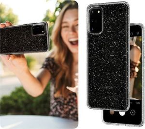 Spigen Etui na telefon Spigen Liquid Crystal Glitter do Samsung Galaxy S20 Crystal uniwersalny 4