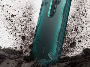 Ringke Etui do telefonu Ringke Fusion X do Redmi Note 8 Pro Turquoise Green uniwersalny 5