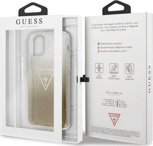 Guess GUESS HARD CASE GLITTER TRIANGLE GUHCN61SGTLGO IPHONE 11 ZŁOTY standard 2