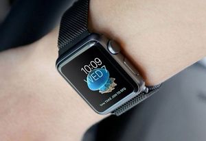 Alogy Bransoleta Milanese pasek Alogy do Apple Watch 1/2/3/4/5 38/40mm czarna uniwersalny 5