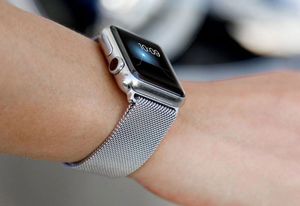 Alogy Bransoleta Milanese pasek Alogy do Apple Watch 1/2/3/4/5 38/40mm srebrna uniwersalny 8