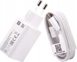 Ładowarka Xiaomi ŁADOWARKA SIECIOWA XIAOMI MDY-10-EFQ3 18 W + KABEL TYP C BIAŁY standard 1