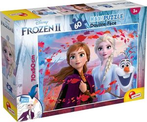 Lisciani Puzzle Supermaxi 60 dwustronne Frozen 2 1