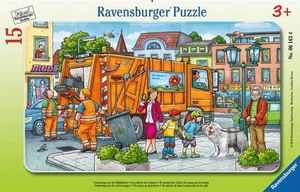 Ravensburger Puzzle 15 Śmieciarka 1