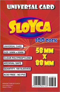 Sloyca Koszulki Universal Card 58x88mm (100szt) SLOYCA 1