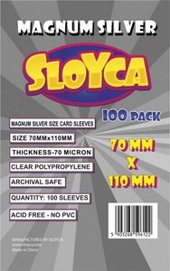 Sloyca Koszulki Magnum Silver 70x110mm (100szt) SLOYCA 1