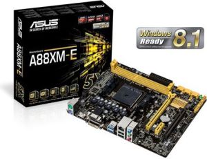 Płyta główna Asus A88XM-E, A88X Bolton D4, DualDDR3-2133, SATA3, RAID HDMI, DVI, D-Sub, mATX 1