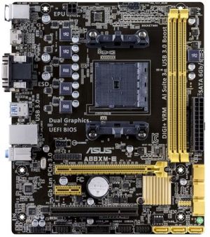 Płyta główna Asus A88XM-E, A88X Bolton D4, DualDDR3-2133, SATA3, RAID HDMI, DVI, D-Sub, mATX 4