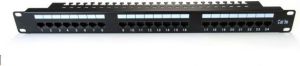 Digitus Patch panel 19" 1U 24x RJ45 UTP kat.5E (DN-91524U-EC) 4