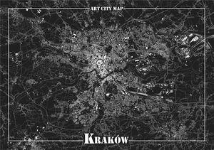 Art-Map Plakat dekoracyjny - Kraków 1