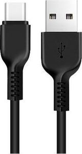 Kabel USB Hoco USB-A - USB-C 2 m Czarny (X20) 2
