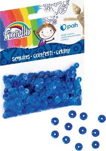 Fiorello Confetti cekiny kółko niebieskie FIORELLO 1