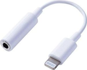 Adapter USB ADAPTER PRZEJŚCIÓWKA LIGHTNING->JACK 3.5MM AUDIO BIAŁY standard 1